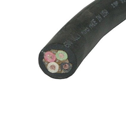 thumbnail image 2 of 50 Ft 2/4 SOOW Rubber Cord – 2 Gauge, 4 Conductor, 600V – Carol/General Cable 2 of 5