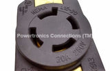 NEMA L15-20R Locking Receptacle