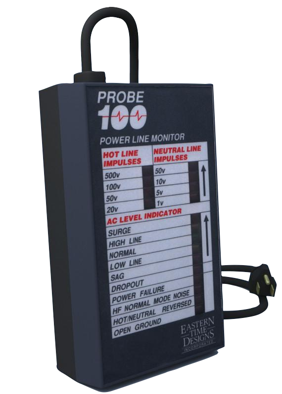Probe 100 Plus 120V AC Power line monitor – Powertronics