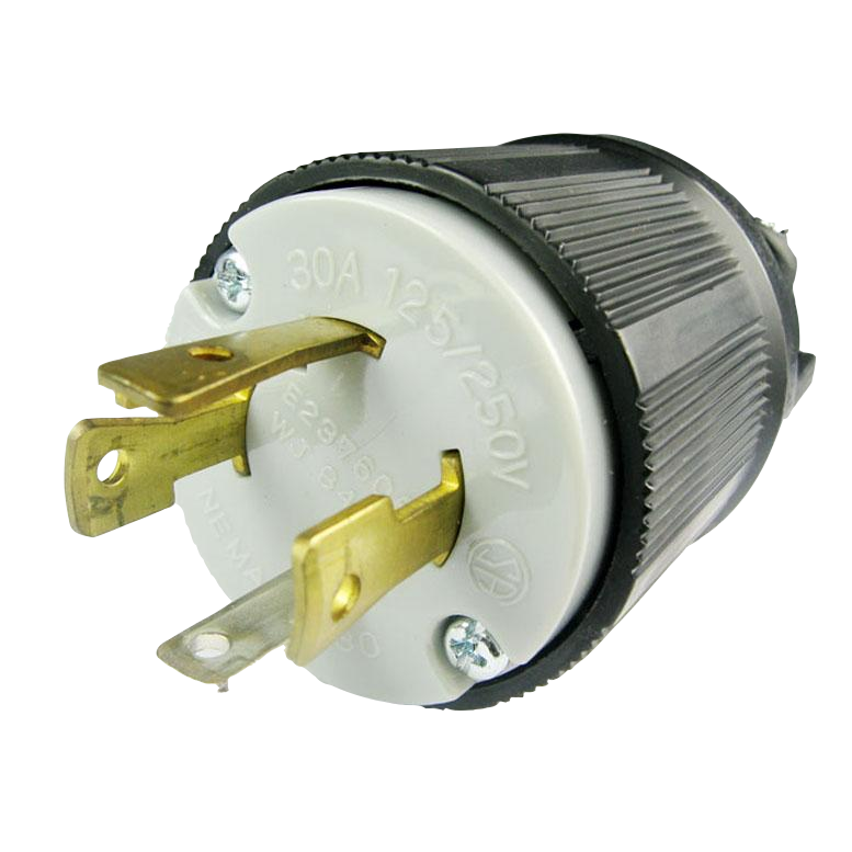 NEMA L14-30P Locking Plug – Powertronics