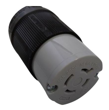 Emi　PとL NEMA L15-20 Locking Connector – Powertronics