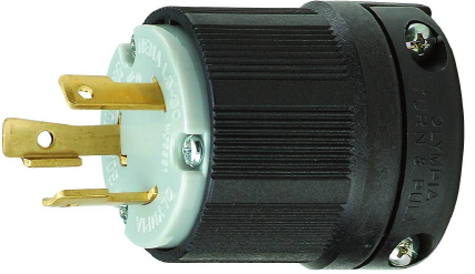 NEMA L6-30 Locking Plug