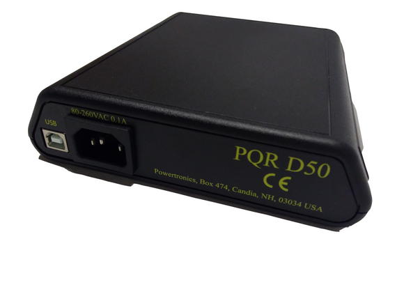 PQR D50 Power line monitor